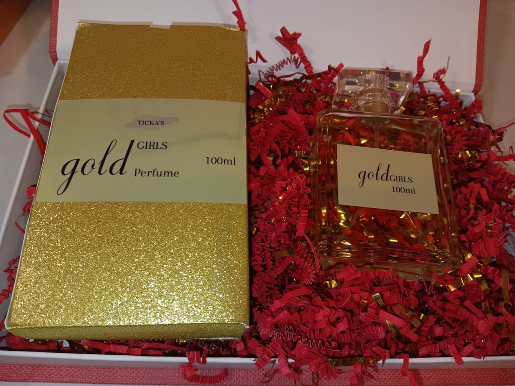 Girls Gold Perfume 100ml/3.4Oz Golden Essence of Femininity Floral & sensual
