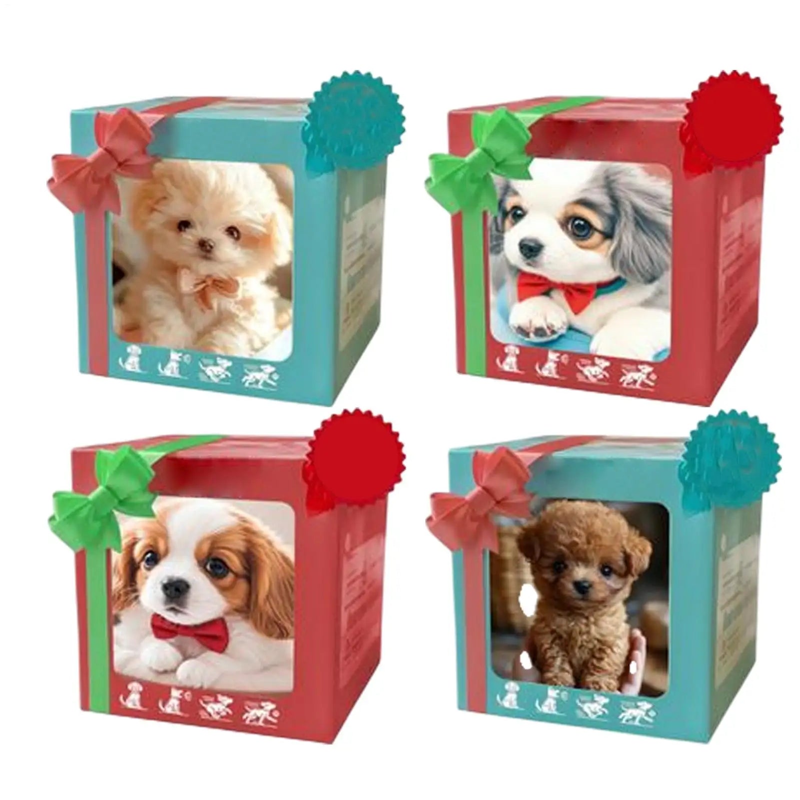 2025 New Robot Dog, Robot Puppy, Realistic Robots Puppy, Cute Dogs Plush Doll Toy Gift Cartoon Children's Puppy Doll